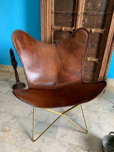 Chaise papillon métal - chaise,