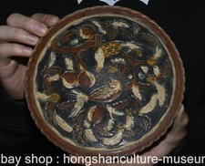 7.6" Old China Tang sancai