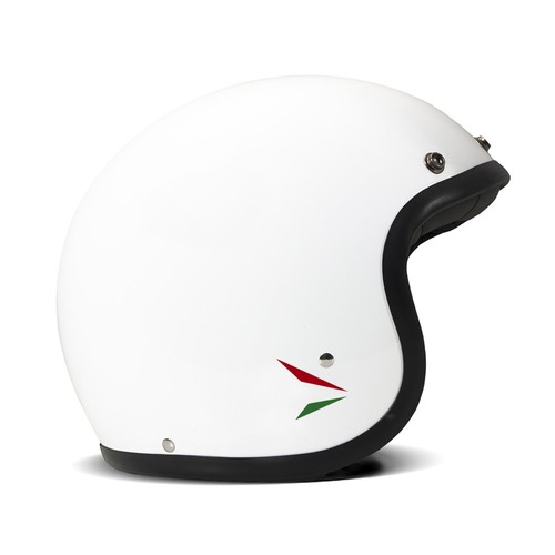 Casque dmd retro italien - retro, blanc