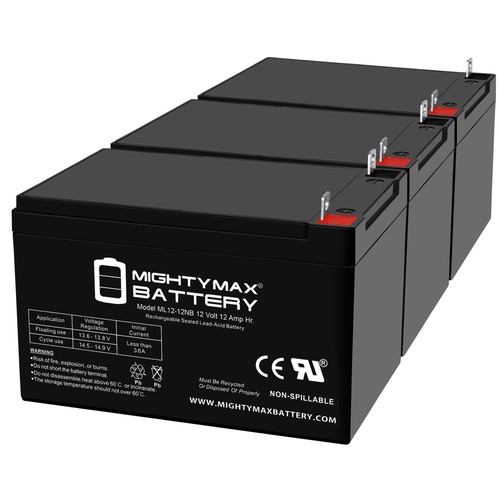 Mighty max ml12 12nb 12v - ml12-12nb,