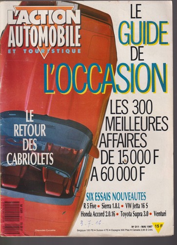 Action automobile 311 - automobile, n°311