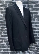 UltraRare & Great Dior Homme AW09  Solid Black Wool Sport Blazer