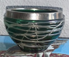 vase en verre irisé art