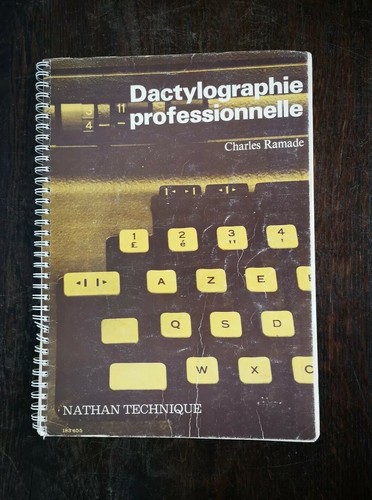 Dactylographie professionnelle - dactylographie,