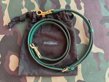 DOLCE & GABBANA  Anse Cuir Verni Vert pour Sac D&G Neuf _ L 106 cm x  l 1 cm