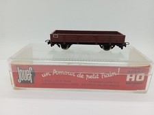 Egger-Bahn/JOUEF, Échelle HOe, Wagon plat à essieux , Réf : V25