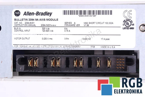 2094 am01 allen bradley - bradley,