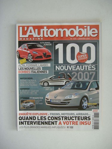 Automobile magazine 728 audi - l'automobile,