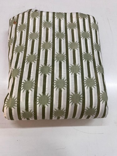 Tissu imprimé naturel indien