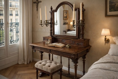 Coiffeuse ancienne henri - coiffeuse,