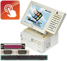 Ordinateur Vintage RS-232 Lpt