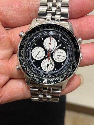 Montre chronographe seiko - chronographe,