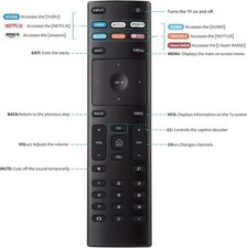XRT136 pour Vizio Smart TV
