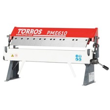 Plieuse manuelle d'établi largeur du travail 610 mm épaisseurs PME610