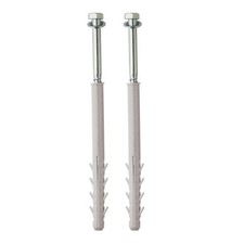 Kit fixation chauffe eau parpaing Ø14 SCELL-IT - 4 x chevilles 120mm + tirefond