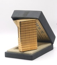 BRIQUET DUPONT plaquet or