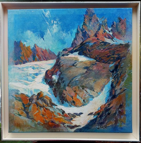 Tableau huile sur toile - tableau,