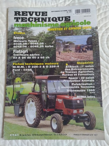 Revue technique tracteur - revue,