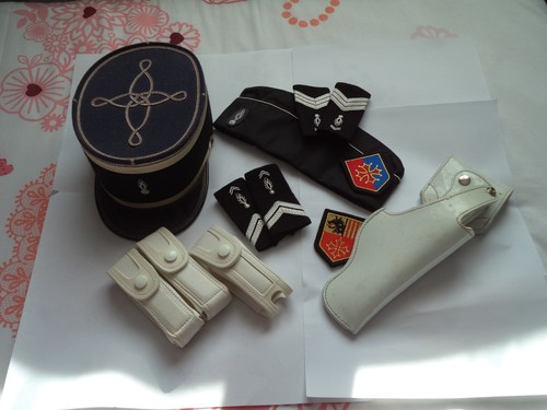 Lot objets gendarmerie - lot, d'objets