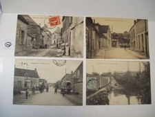 4 cartes postales ancienne de TRAINEL 10400