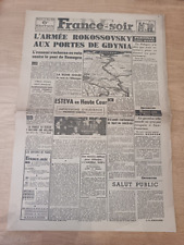 WW2 GUERRE 39/45 JOURNAL