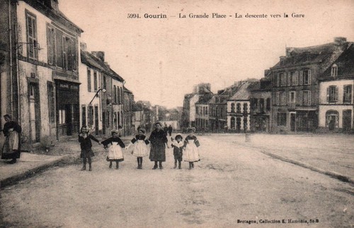 Carte postale gourin - postale,