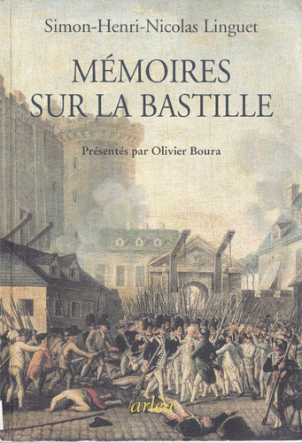 Mémoires sur bastille - mémoires,