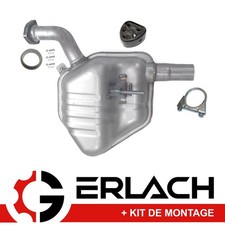 Silencieux intermediaire pour