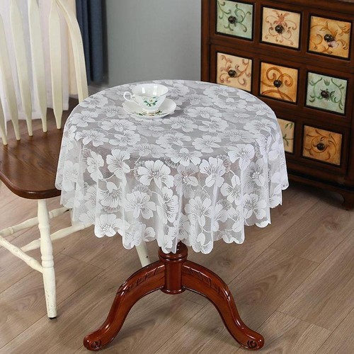 Nappe ronde dentelle - nappe,