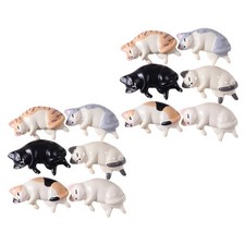  12 Pcs Chat Décoration