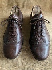 Chaussures Oxford en cuir marron Paraboot pour hommes pointure UK 8,5 || US 9,5