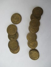 PIÉCES TYPE MORLON . 2 et 1 frs .