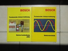 Littérature technique automobile BOSCH "Enseignement technique" années 70/80