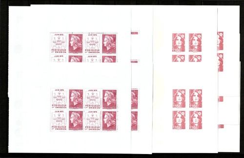 France feuillets marianne - ,