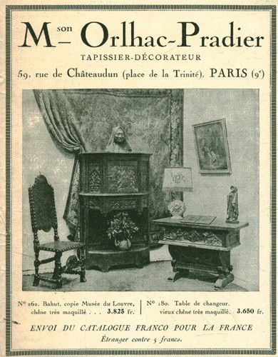 Publicité ancienne