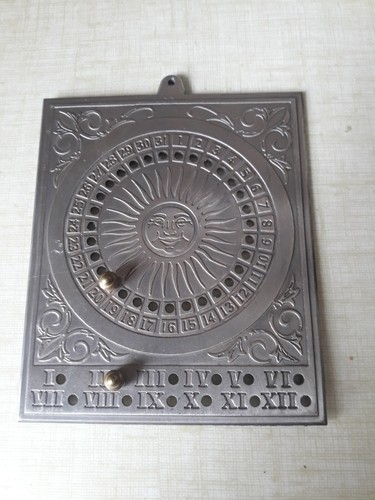 Ancien calendrier perpétuel - ancien,