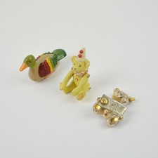 3 x Steiff Club Miniature