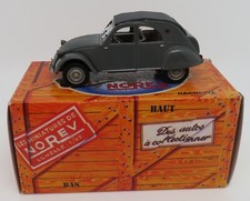 NOREV HACHETTE #01 CITROEN 2CV AZL GRISE COFFRE bombé 1956 1/43 BOX