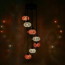 Lustre plafonnier suspendu en