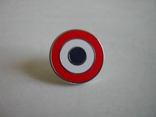 Pin's RF / République / Cocarde tricolore signé ANGELYC FRANCE