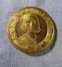 Médaille de l'exposition coloniale de Paris 1931 OCEANIE par A. MOUROUX. Cu.doré