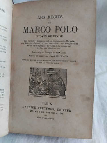 Recits marco polo venise - de,