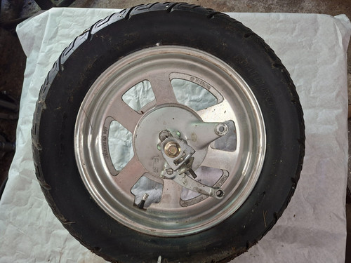Jante roue arriere avec - roue,
