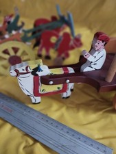 ancien jouet en bois a année