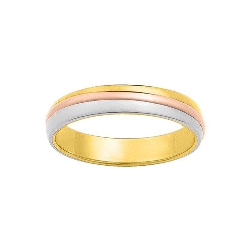 Alliance homme jaune blanc - alliance,