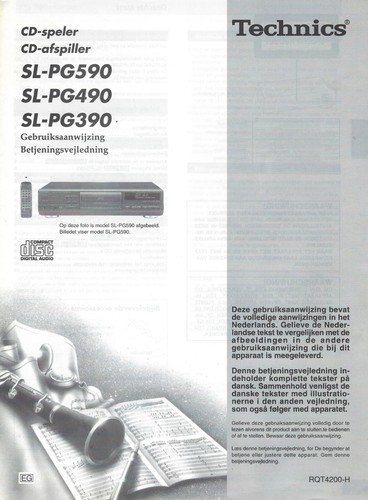Technics player sl - technics, -sl-pg390