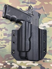 Black Kydex Light Holster for