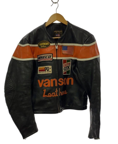 Veste course cuir - en, vanson