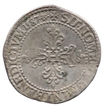 1/2 FRANC 1587 O - FRANCE -