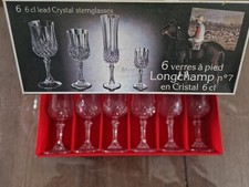 Cristal d'Arques verres à